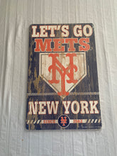 Load image into Gallery viewer, New York Mets MLB 17" x 11" Wood Decorative Indoor Sign Wincraft - Casey's Sports Store