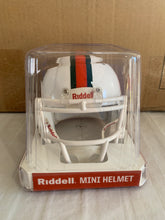 Load image into Gallery viewer, Miami Hurricanes NCAA Riddell Speed White Mini Helmet - Casey's Sports Store