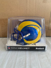 Load image into Gallery viewer, Los Angeles Rams NFL Riddell Blue Replica Mini Helmet - Casey's Sports Store