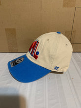Load image into Gallery viewer, Quebec Nordiques NHL '47 Brand Throwback Clean Up Natural Two Tone Adjustable Hat - Casey's Sports Store
