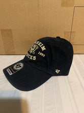 Load image into Gallery viewer, Anaheim Ducks NHL '47 Brand Throwback Clean Up Black Adjustable Hat - Casey's Sports Store