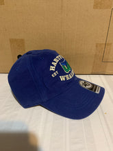 Load image into Gallery viewer, Hartford Whalers NHL '47 Brand Throwback Clean Up Blue Adjustable Hat - Casey's Sports Store