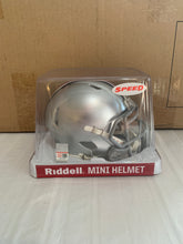 Load image into Gallery viewer, Ohio State Buckeyes NCAA Riddell Speed Gray Mini Helmet - Casey's Sports Store