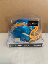 Load image into Gallery viewer, Los Angeles Chargers NFL Riddell Blue Replica Mini Helmet Flash Alternate - Casey's Sports Store