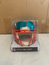 Load image into Gallery viewer, Miami Dolphins NFL Riddell Aqua Replica Mini Helmet Flash Alternate - Casey's Sports Store