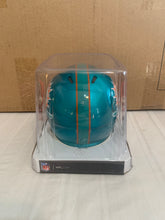 Load image into Gallery viewer, Miami Dolphins NFL Riddell Aqua Replica Mini Helmet Flash Alternate - Casey's Sports Store