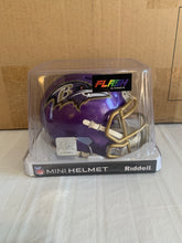Load image into Gallery viewer, Baltimore Ravens NFL Riddell Purple Replica Mini Helmet Flash Alternate - Casey's Sports Store