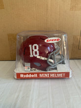 Load image into Gallery viewer, Alabama Crimson Tide NCAA Riddell Speed Red Mini Helmet - Casey's Sports Store