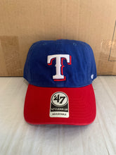 Load image into Gallery viewer, Texas Rangers MLB '47 Brand Blue Two Tone Clean Up Adjustable Hat - Casey's Sports Store