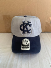 Load image into Gallery viewer, Kansas City Royals Throwback MLB '47 Brand Gray Two Tone Clean Up Adjustable Hat - Casey's Sports Store