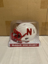 Load image into Gallery viewer, Nebraska Cornhuskers NCAA Riddell Speed White Mini Helmet - Casey's Sports Store