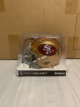 Load image into Gallery viewer, San Francisco 49ers NFL Riddell Speed Gold Mini Helmet - Casey's Sports Store