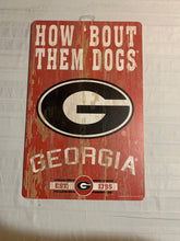 Load image into Gallery viewer, Georgia Bulldogs NCAA 17" x 11" Wood Decorative Indoor Sign Wincraft - Casey's Sports Store