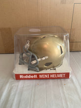 Load image into Gallery viewer, Notre Dame Fighting Irish NCAA Riddell Speed Gold Mini Helmet - Casey's Sports Store
