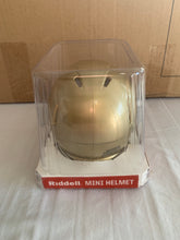Load image into Gallery viewer, Notre Dame Fighting Irish NCAA Riddell Speed Gold Mini Helmet - Casey's Sports Store