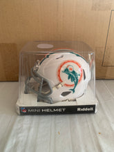 Load image into Gallery viewer, Miami Dolphins 1972 Throwback NFL Riddell White Replica Mini Helmet - Casey's Sports Store