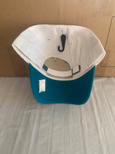 Load image into Gallery viewer, San Jose Sharks NHL '47 Brand Throwback Clean Up White Two Tone Adjustable Hat - Casey's Sports Store