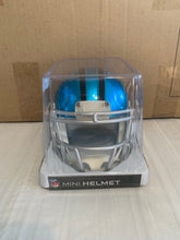 Load image into Gallery viewer, Carolina Panthers NFL Riddell Blue Replica Mini Helmet Flash Alternate - Casey's Sports Store