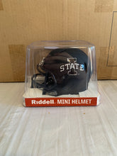 Load image into Gallery viewer, Iowa State Cyclone NCAA Riddell Speed Black Alternate Mini Helmet - Casey's Sports Store