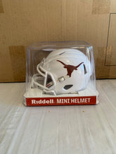 Load image into Gallery viewer, Texas Longhorns NCAA Riddell Speed White Mini Helmet - Casey's Sports Store