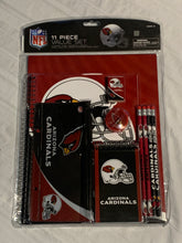 Load image into Gallery viewer, Arizona Cardinals NFL 11 Piece School Gift Set Wincraft - Casey's Sports Store
