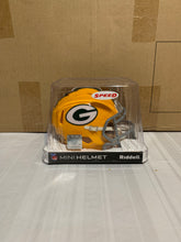 Load image into Gallery viewer, Green Bay Packers Throwback NFL Riddell Speed Yellow Replica Mini Helmet - Casey's Sports Store