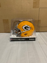 Load image into Gallery viewer, Green Bay Packers Throwback NFL Riddell Speed Yellow Replica Mini Helmet - Casey's Sports Store