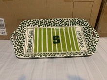 Load image into Gallery viewer, Michigan State Spartans NCAA 16" x 8" Ceramic Food Platter Magnolia Lane - Casey's Sports Store