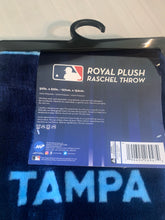 Load image into Gallery viewer, Tampa Bay Rays MLB 50" x 60" Plush Throw Blanket Northwest Company - Casey's Sports Store