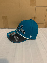 Load image into Gallery viewer, San Jose Sharks NHL '47 Brand Teal MVP DP Script Adjustable Snapback Hat - Casey's Sports Store