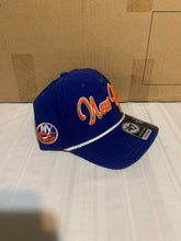 Load image into Gallery viewer, New York Islanders NHL '47 Brand Blue MVP DP Script Adjustable Snapback Hat - Casey's Sports Store