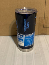 Load image into Gallery viewer, Tampa Bay Rays MLB 20oz Blue Tumbler Cup Mug Logo Brands - Casey's Sports Store