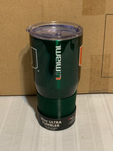 Load image into Gallery viewer, Miami Hurricanes NCAA 30oz Green Tumbler Cup Mug Logo Brands - Casey's Sports Store