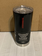 Load image into Gallery viewer, Arkansas Razorbacks NCAA 20oz Black Tumbler Cup Mug Logo Brands - Casey's Sports Store