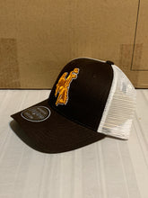 Load image into Gallery viewer, Wyoming Cowboys NCAA Zephyr Brown Adjustable Mesh Snapback Hat Cap - Casey's Sports Store