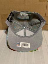 Load image into Gallery viewer, Arkansas Razorbacks NCAA Zephyr Gray Tropical Captain Snapback Hat - Casey's Sports Store