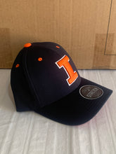 Load image into Gallery viewer, Illinois Fighting Illini NCAA Zephyr Blue One Size Stretch Fit Hat Cap - Casey's Sports Store