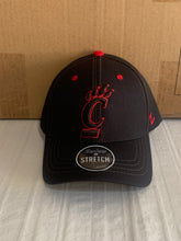Load image into Gallery viewer, Cincinnati Bearcats NCAA Zephyr Black One Size Stretch Fit Hat Cap - Casey's Sports Store