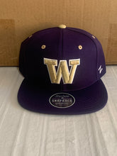 Load image into Gallery viewer, Washington Huskies Zephyr Purple Adjustable Snapback Hat - Casey's Sports Store