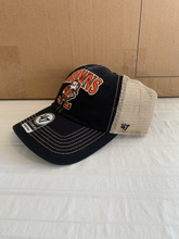 Load image into Gallery viewer, Cleveland Browns Legacy NFL '47 Brand Black Clean Up Adjustable Snapback Hat - Casey's Sports Store