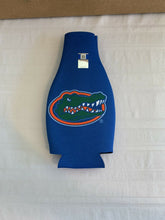Load image into Gallery viewer, Florida Gators NCAA Zip Bottle Coozie Koozie Cooler Blue Jaymac - Casey's Sports Store