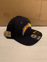 Load image into Gallery viewer, Los Angeles Chargers NFL '47 Brand Carhartt Mens Navy Captain Strapback Hat - Casey's Sports Store