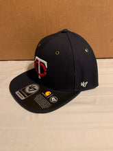 Load image into Gallery viewer, Minnesota Twins '47 Brand Carhartt Captain Mens Navy Snapback Hat - Casey's Sports Store