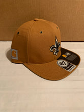 Load image into Gallery viewer, New Orleans Saints NFL '47 Carhartt Captain Hat Cap Adjustable Strap Back - Casey's Sports Store