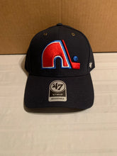 Load image into Gallery viewer, Quebec Nordiques Vintage NHL '47 Carhartt Mens Blue MVP Adjustable Hat Cap - Casey's Sports Store
