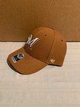 Load image into Gallery viewer, Milwaukee Brewers MLB '47 Brand Carhartt Mens Brown MVP Adjustable Hat - Casey's Sports Store