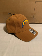 Load image into Gallery viewer, Los Angeles Chargers NFL '47 Brand Carhartt Mens Brown Clean Up Adjustable Hat - Casey's Sports Store