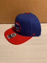Load image into Gallery viewer, Chicago Cubs Cooperstown MLB '47 Brand Royal Sure Shot Two-Tone Snapback Hat - Casey's Sports Store