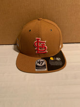 Load image into Gallery viewer, St. Louis Cardinals '47 Brand Carhartt Captain Mens Brown Snapback Hat - Casey's Sports Store