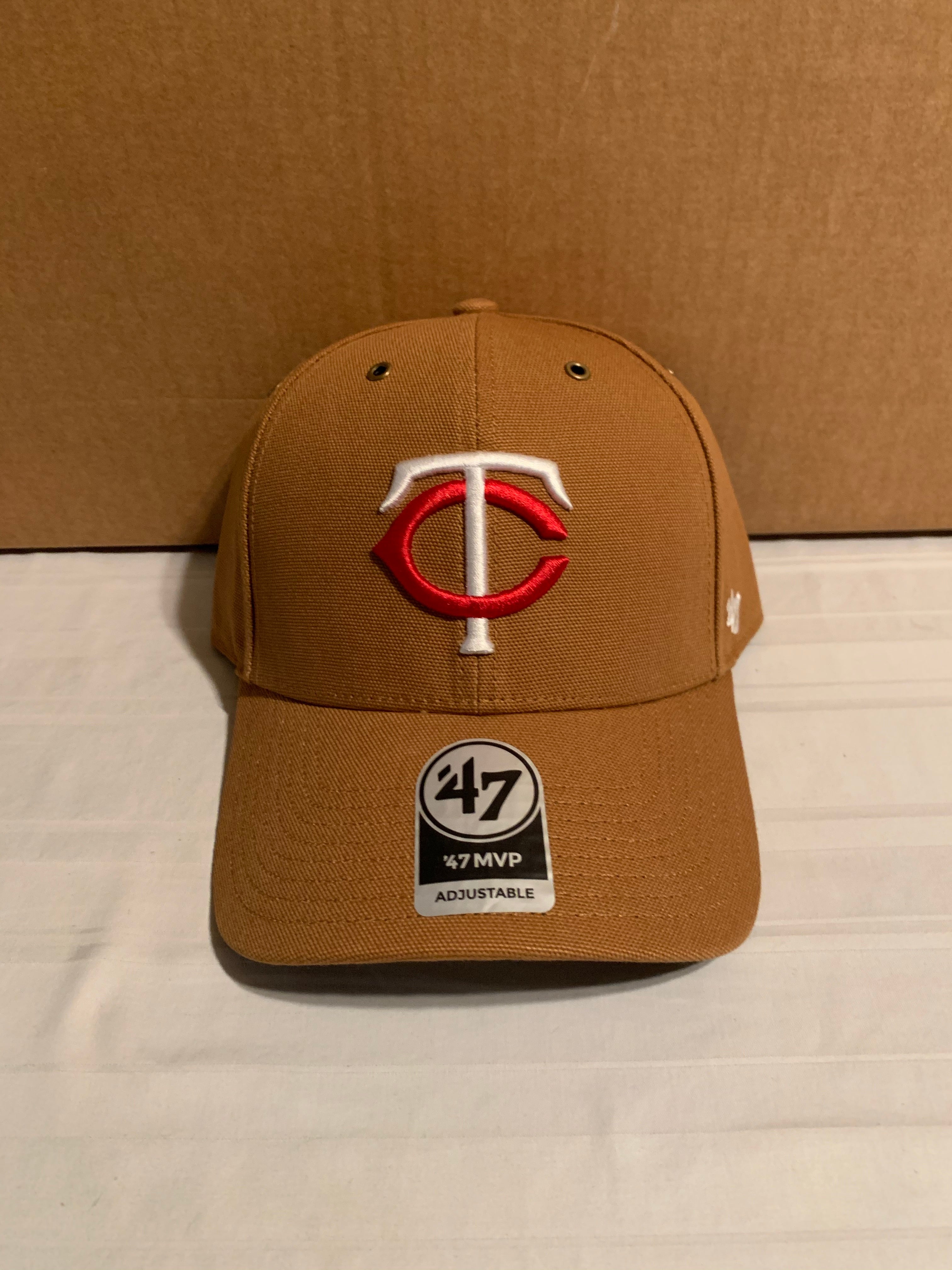 Men's Carhartt x '47 Brown Minnesota Vikings MVP Adjustable Hat